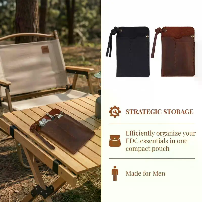 Handmade Genuine Leather EDC T - Edc Carry Belt Leather บทวิจารณ์และราคา