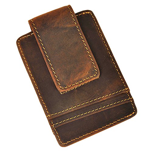 2020 Trend Real Leather Magnet - Money Clip Magnetic บทวิจารณ์และราคา