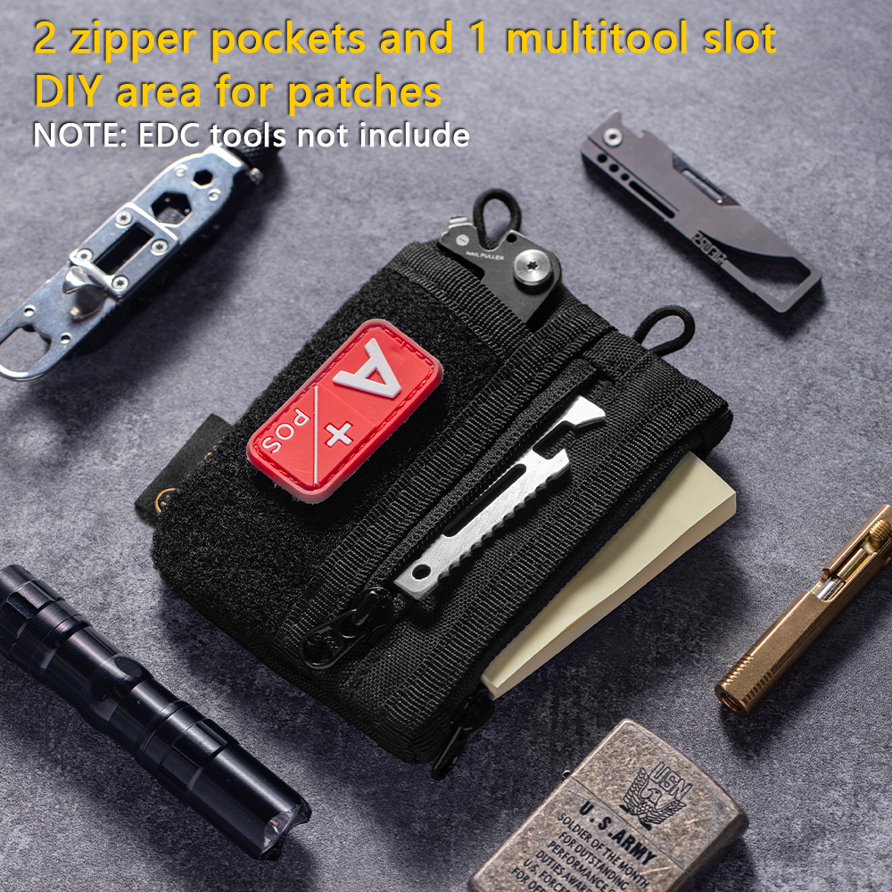 EDC Organizer Pouch with DIY P - Edc Everyday Carry Bag บทวิจารณ์และราคา