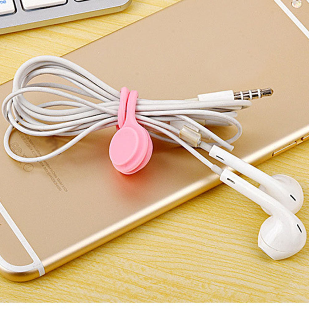 8Pcs Magnetic Earphone Keepers - Cable Winder Keychain บทวิจารณ์และราคา