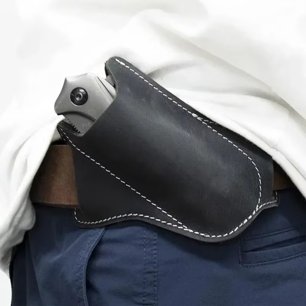 Premium Rugged Leather Knife S - Edc Carry Belt Leather บทวิจารณ์และราคา