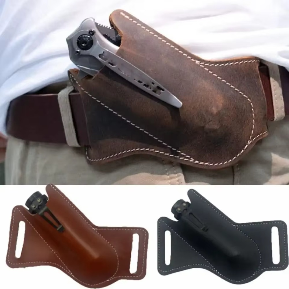 Premium Rugged Leather Knife S - Edc Carry Belt Leather บทวิจารณ์และราคา
