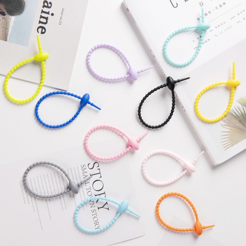 10Pcs/Set Tadpole Shaped Cable - Cable Winder Keychain บทวิจารณ์และราคา