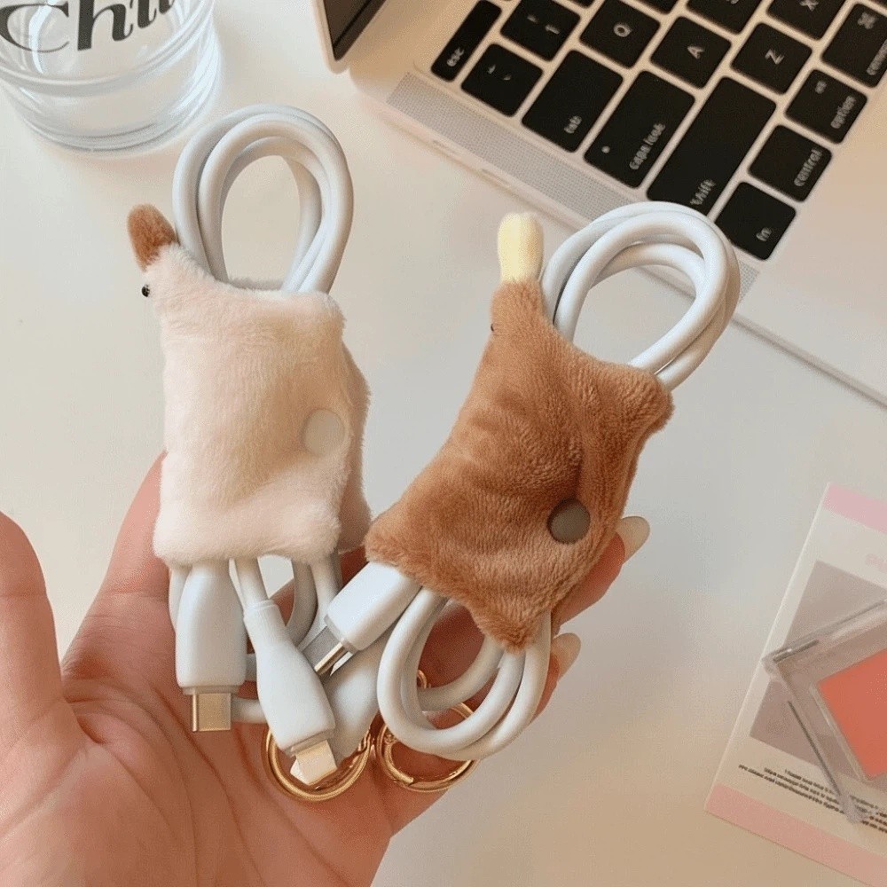 Plush Platypus Data Cable Orga - Cable Winder Keychain บทวิจารณ์และราคา