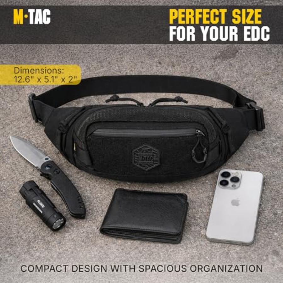 Military Tactical Mens Fanny P - Edc Concealed Carry Belt บทวิจารณ์และราคา