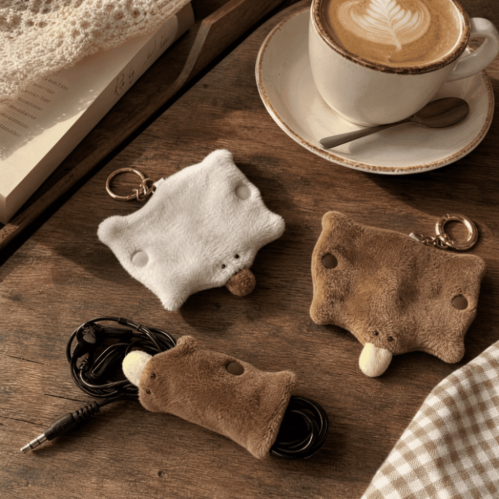 Plush Platypus Data Cable Orga - Cable Winder Keychain บทวิจารณ์และราคา