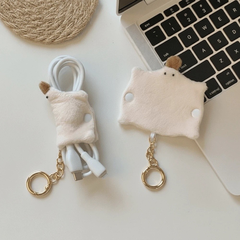 Plush Platypus Data Cable Orga - Cable Winder Keychain บทวิจารณ์และราคา