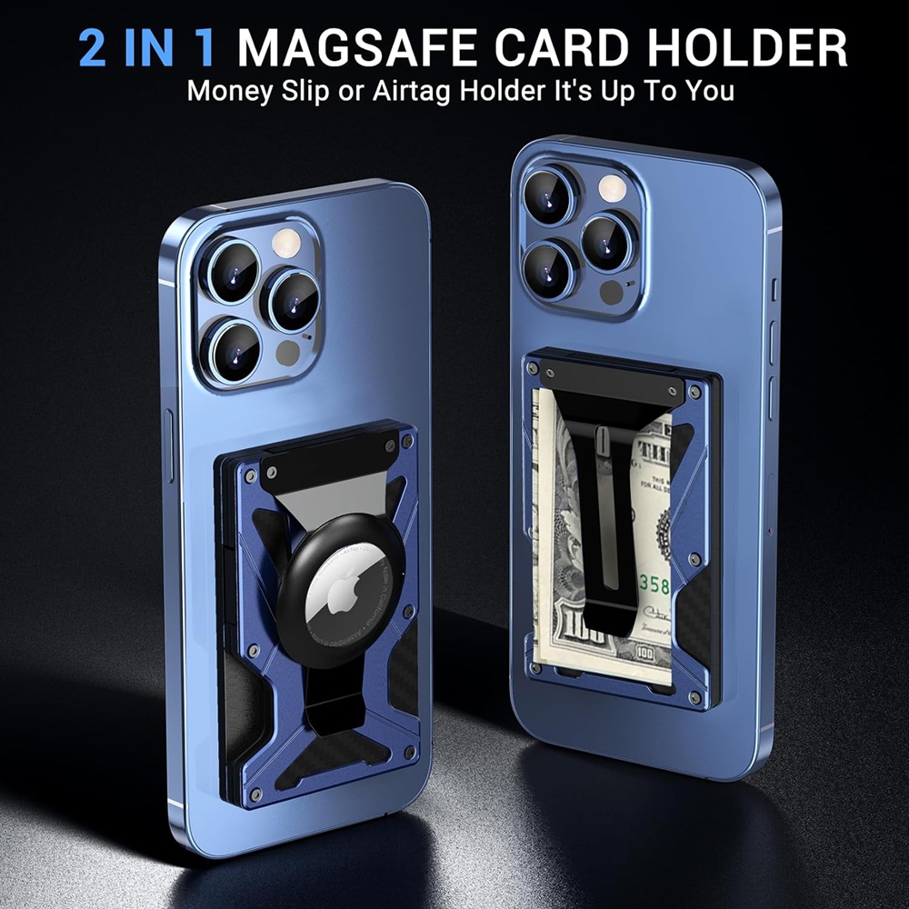 Magnetic Phone Wallet Compatib - Money Clip Magnetic บทวิจารณ์และราคา