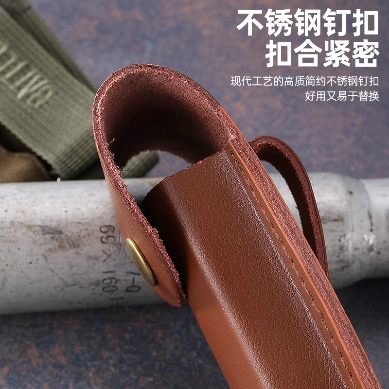Genuine Leather Knife Sheath f - Edc Carry Belt Leather บทวิจารณ์และราคา