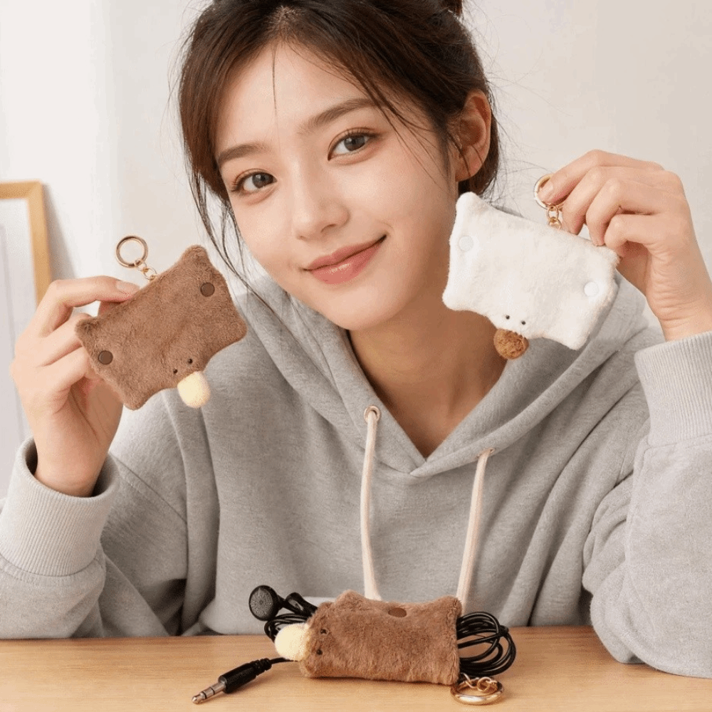 Plush Platypus Data Cable Orga - Cable Winder Keychain บทวิจารณ์และราคา