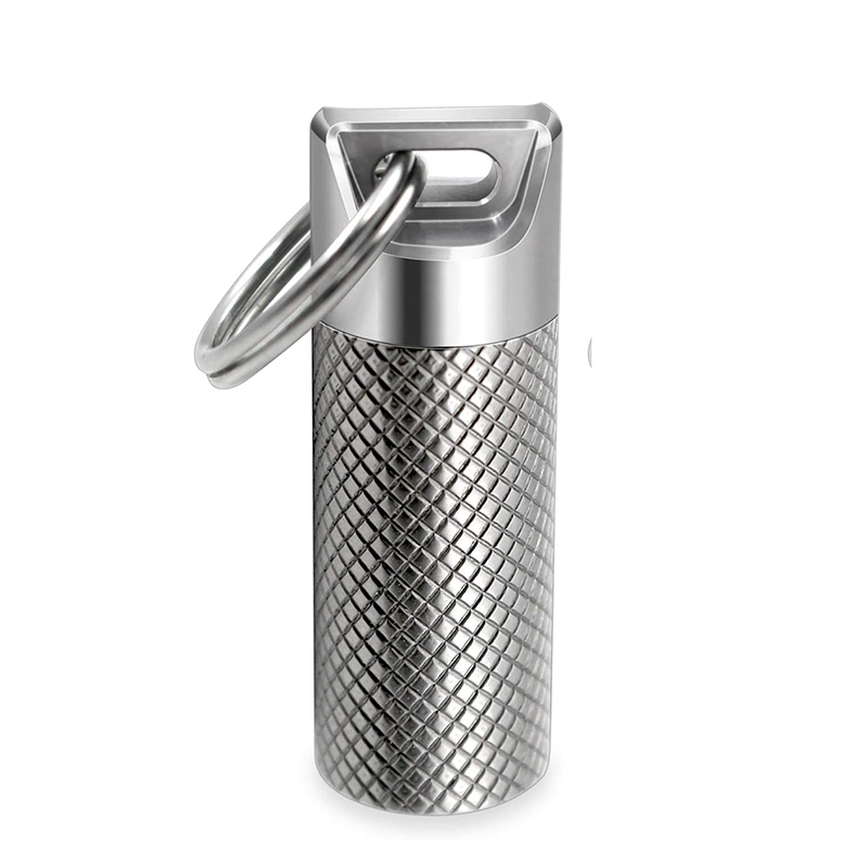 Titanium Alloy Mini Waterproof - Edc Pill Carry บทวิจารณ์และราคา