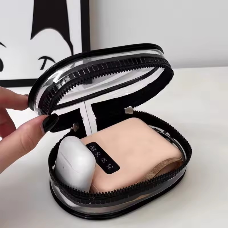 Portable Mini Clear Zipper Sto - Cable Winder Keychain บทวิจารณ์และราคา