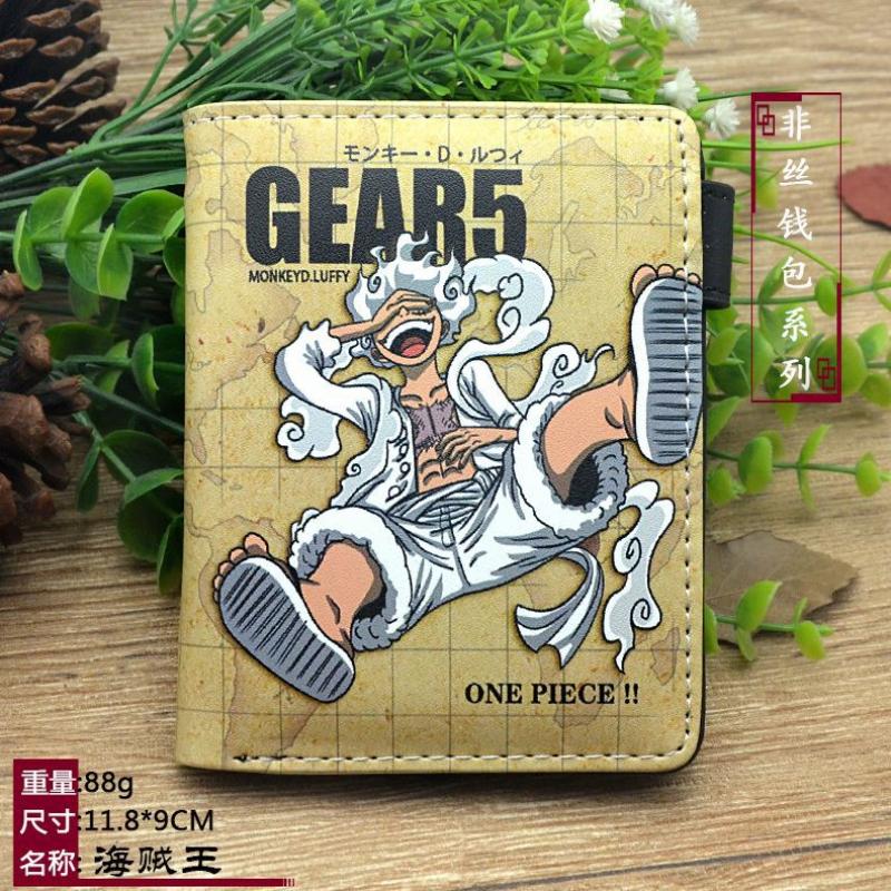 Anime One Piece Luffy Pu Leath - Money Clip Magnetic บทวิจารณ์และราคา