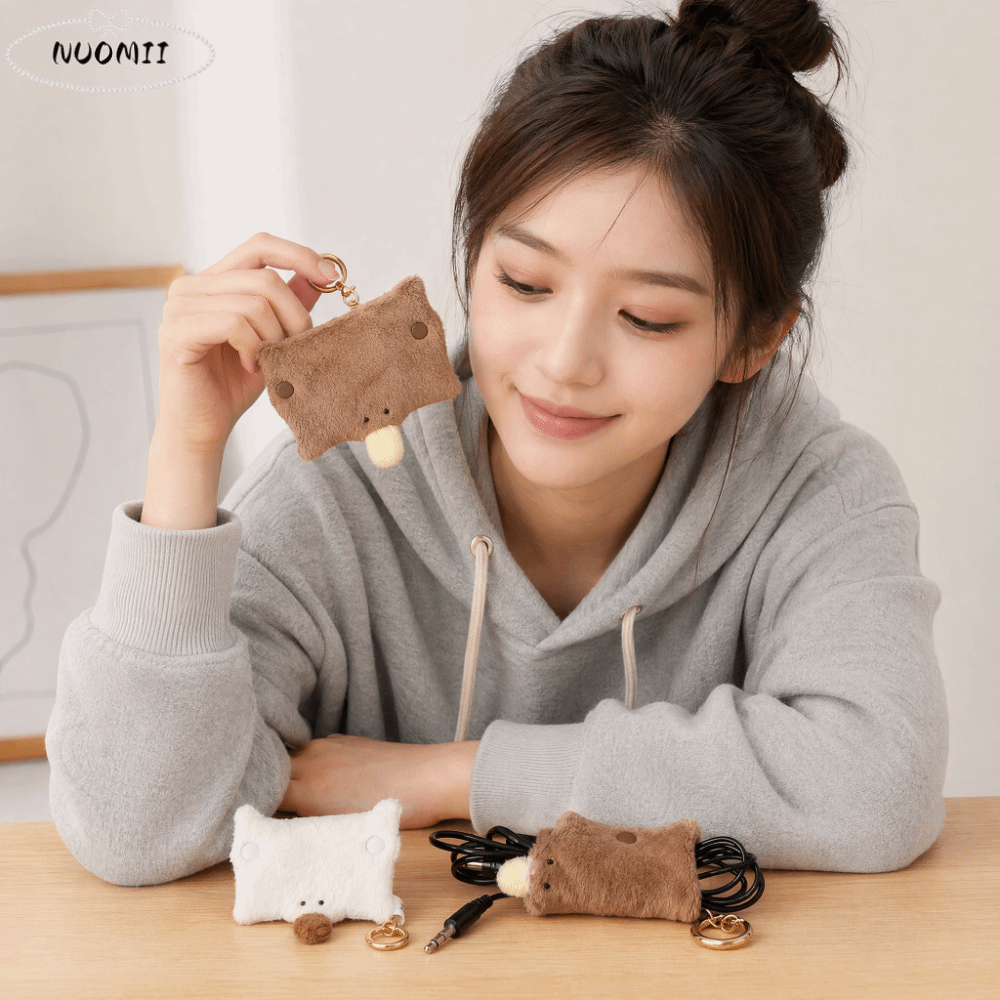 Plush Platypus Data Cable Orga - Cable Winder Keychain บทวิจารณ์และราคา