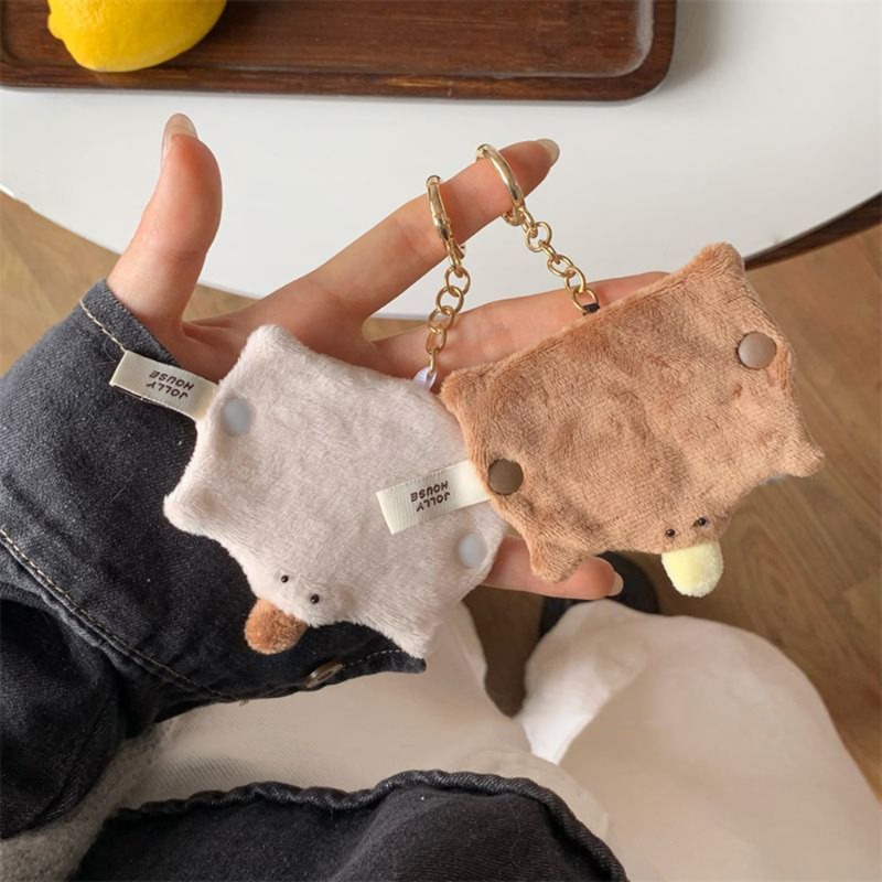 Plush Platypus Earphone Cord W - Cable Winder Keychain บทวิจารณ์และราคา
