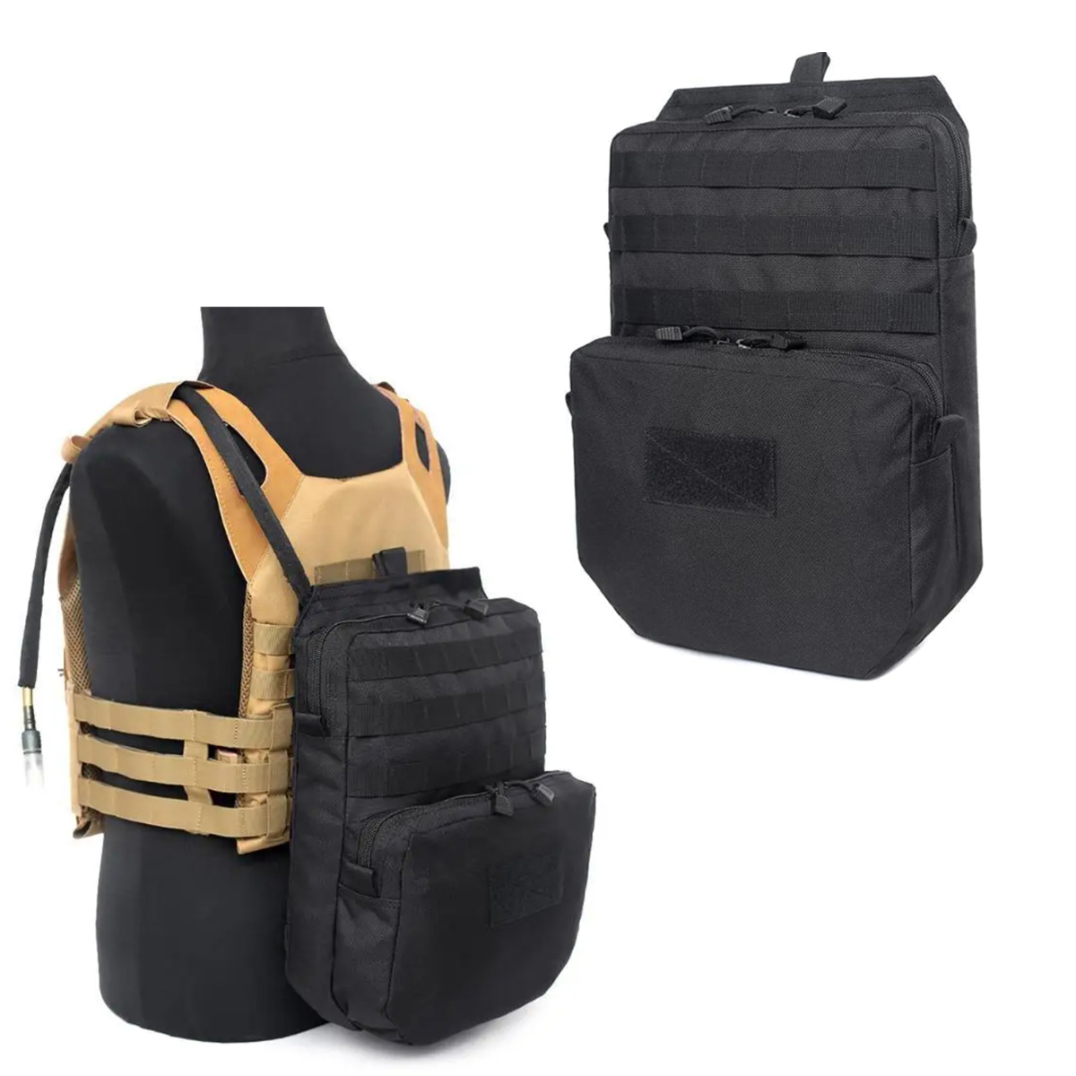Outdoor Molle Bag Camping Hydr - Edc Everyday Carry บทวิจารณ์และราคา