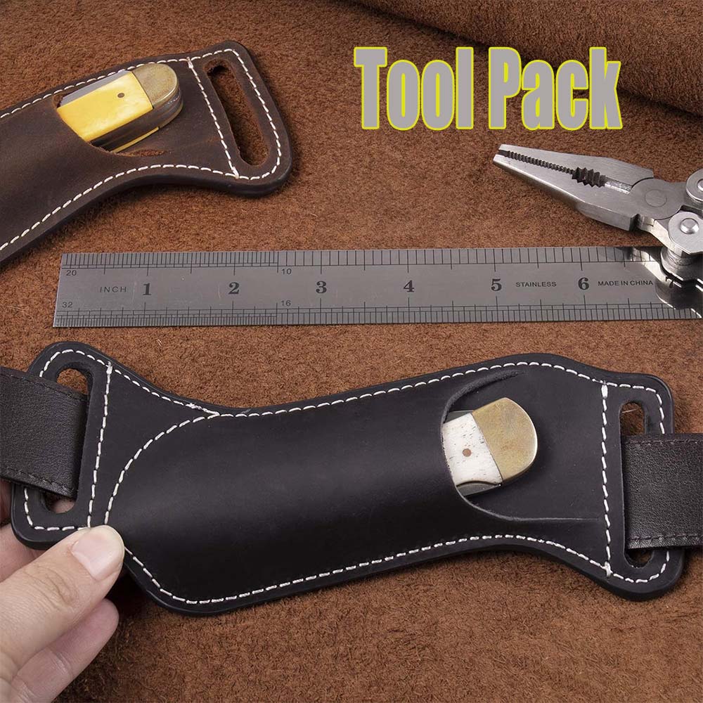 Outdoor Gear Belt Carry EDC Fo - Leather Edc. Carry Pouch บทวิจารณ์และราคา