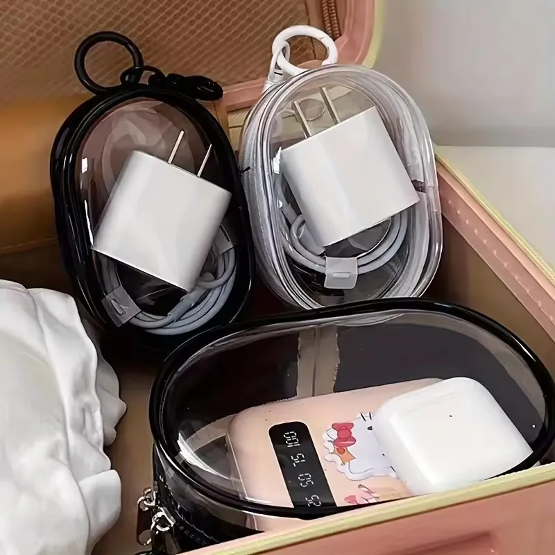 Portable Mini Clear Zipper Sto - Cable Winder Keychain บทวิจารณ์และราคา