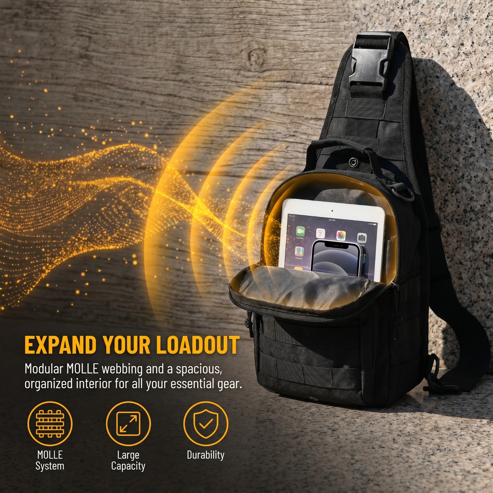 Tactical Sling Chest Pack Dura - Edc Everyday Carry Bag บทวิจารณ์และราคา