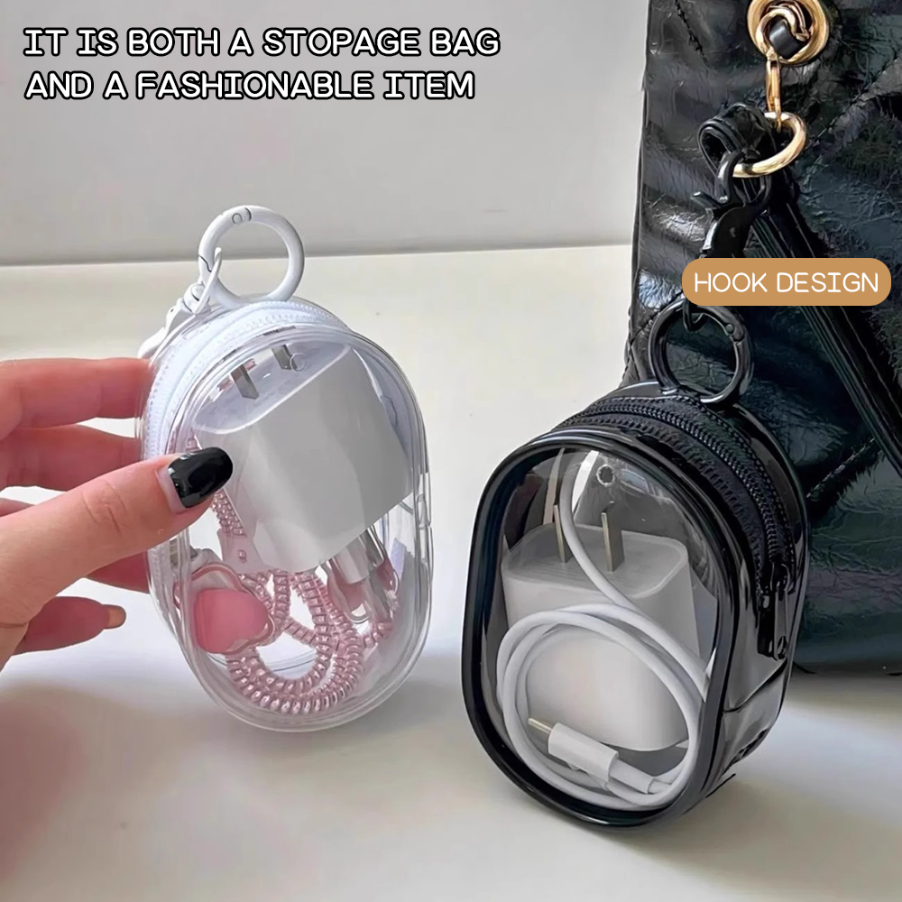 Storage Pouch Keychain Bag+Sle - Cable Winder Keychain บทวิจารณ์และราคา