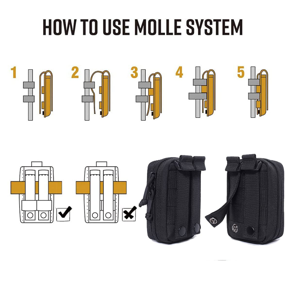 Tactical Mini Belt Pouches, Mu - Edc Concealed Carry Belt บทวิจารณ์และราคา