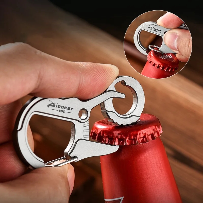 Titanium Alloy Keychain  Multi - Edc Concealed Carry Belt บทวิจารณ์และราคา
