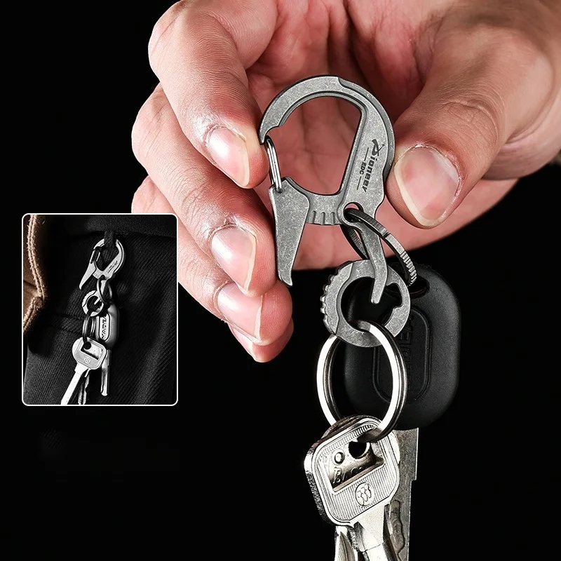 Titanium Alloy Keychain  Multi - Edc Concealed Carry Belt บทวิจารณ์และราคา