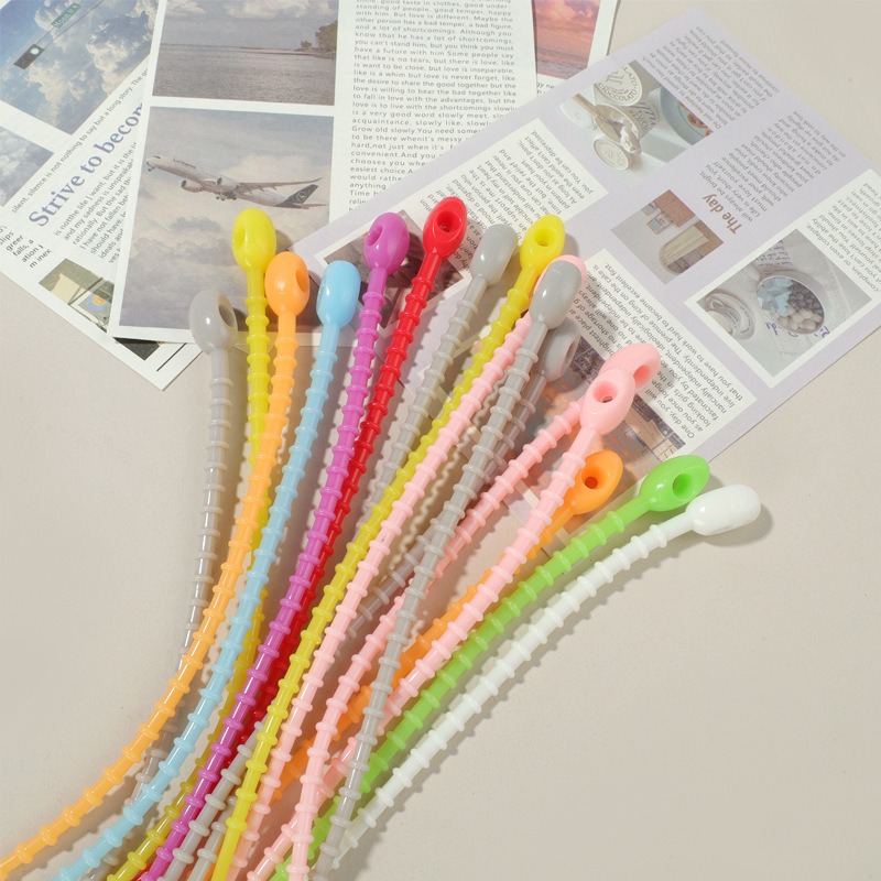 random color5pcs Multifunction - Cable Winder Keychain บทวิจารณ์และราคา