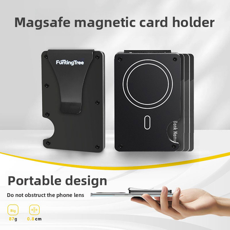 Compatible with MagSafe Wallet - Money Clip Magnetic บทวิจารณ์และราคา