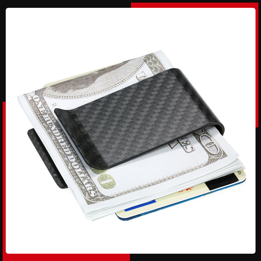 Money Clip Black Carbon Fiber  - Money Clip Magnetic บทวิจารณ์และราคา