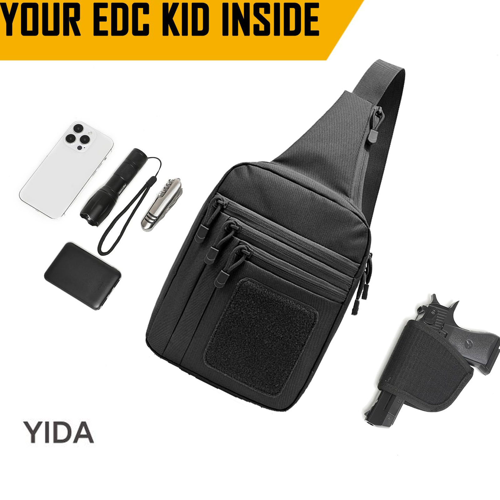 Concealed Carry Crossbody Bag  - Edc Everyday Carry บทวิจารณ์และราคา